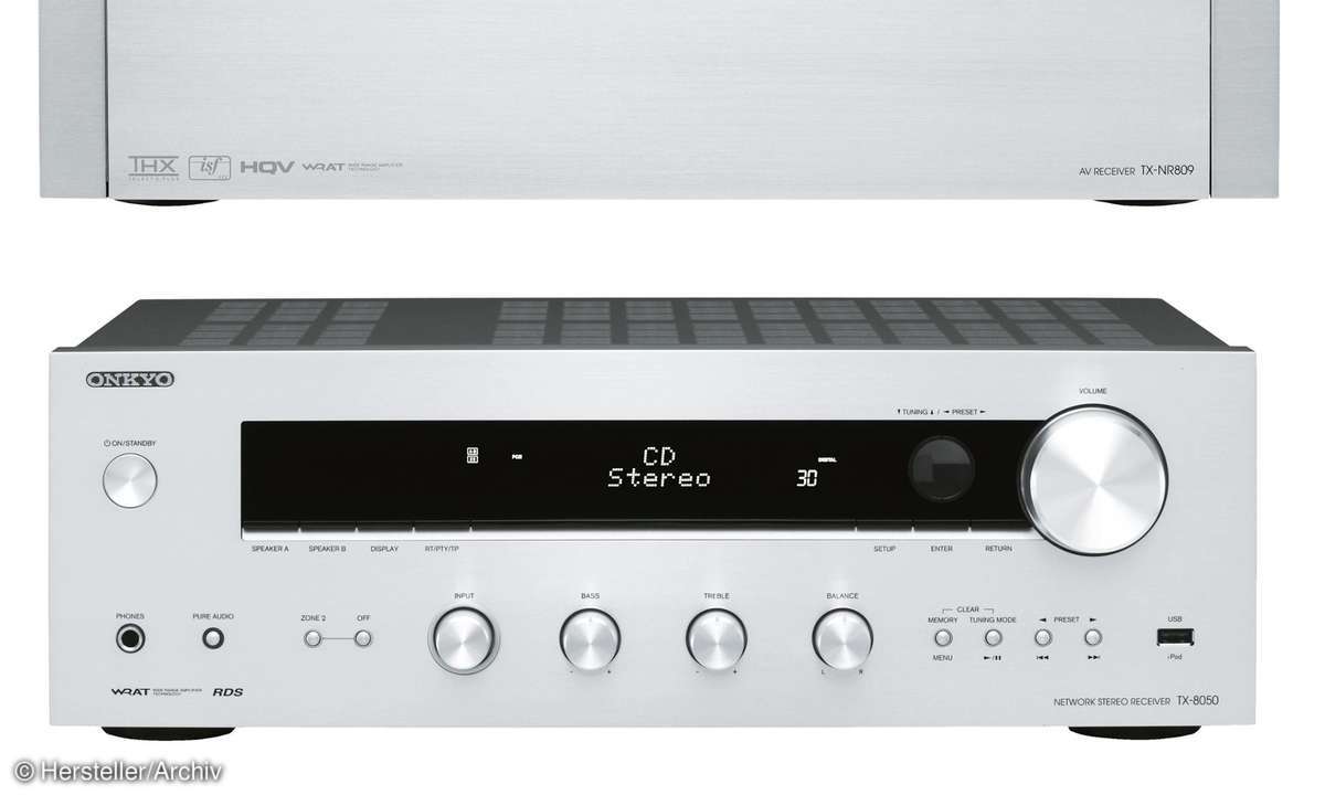 Onkyo AV-Receivern TX-NR809 Stereo-Receiver TX-8050 Network Tuner T-4070