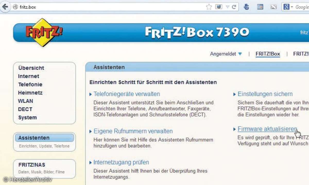 Fritz OS 5.50