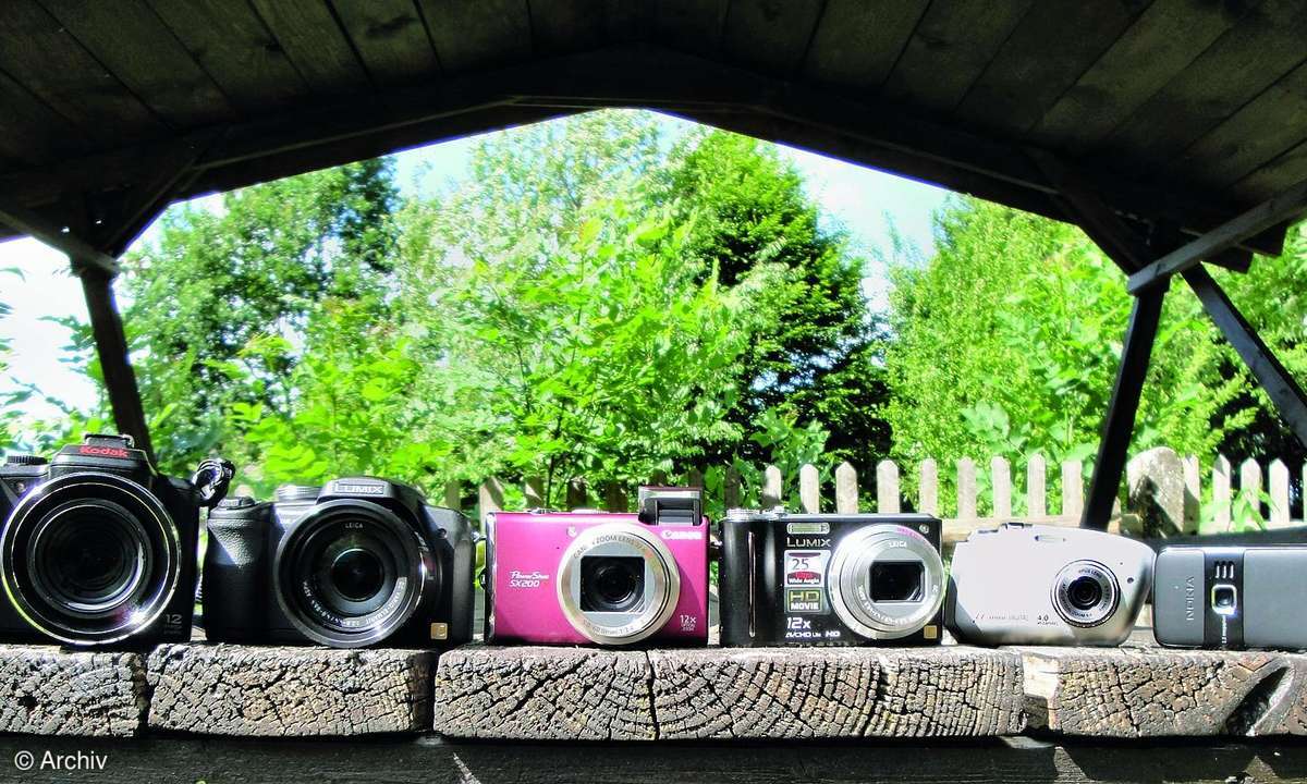 Weitwinkel- und Nahaufnahmen-Fotografie