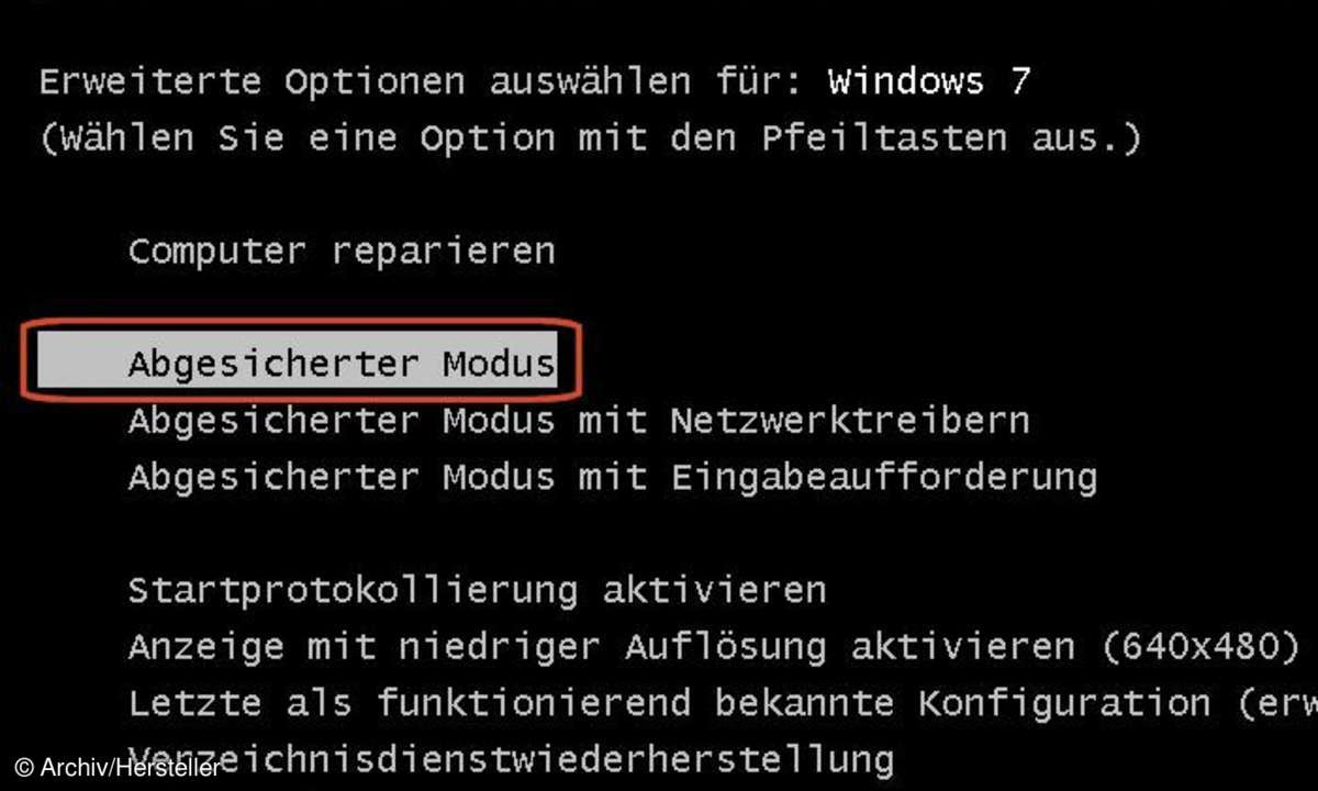Abgesicherter Modus