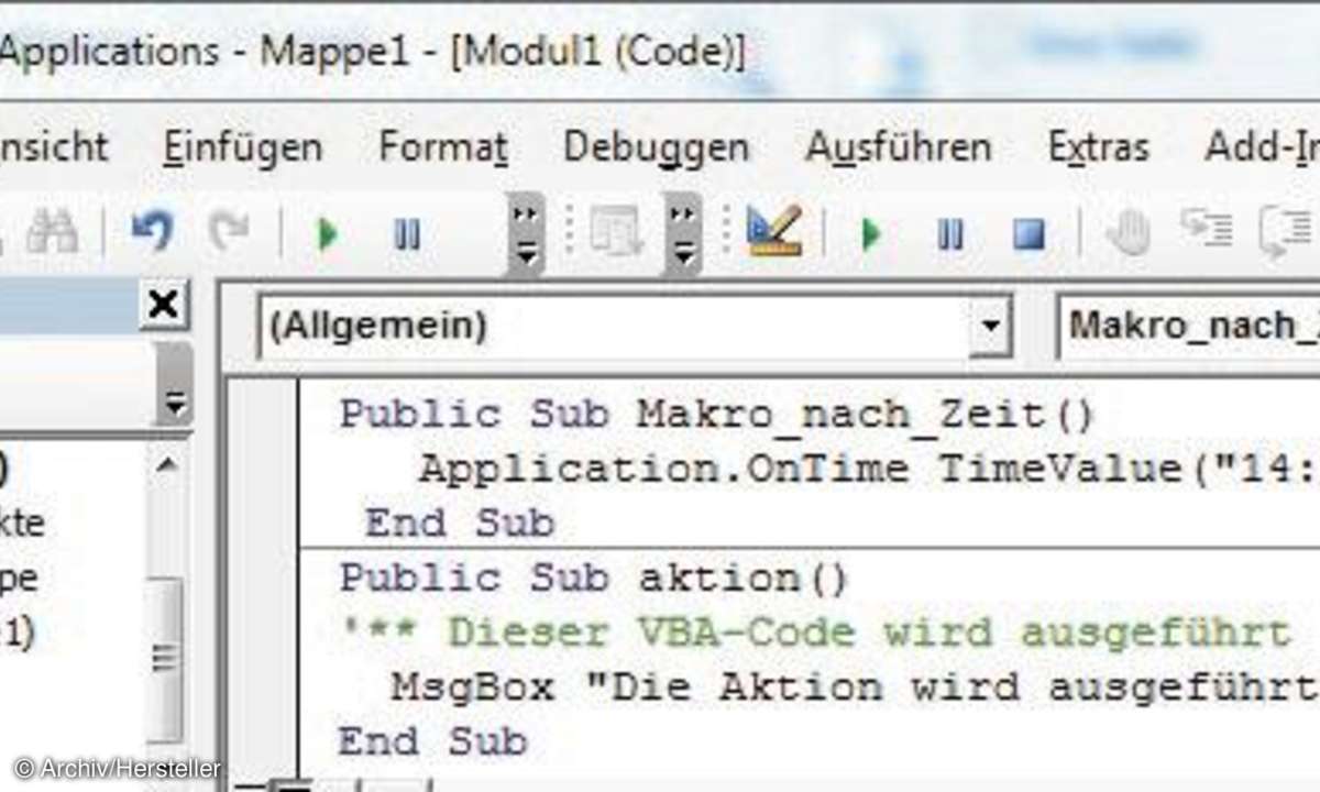 VBA Makros Excel