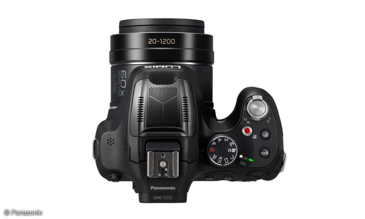 Panasonic Lumix FZ72 - Oben