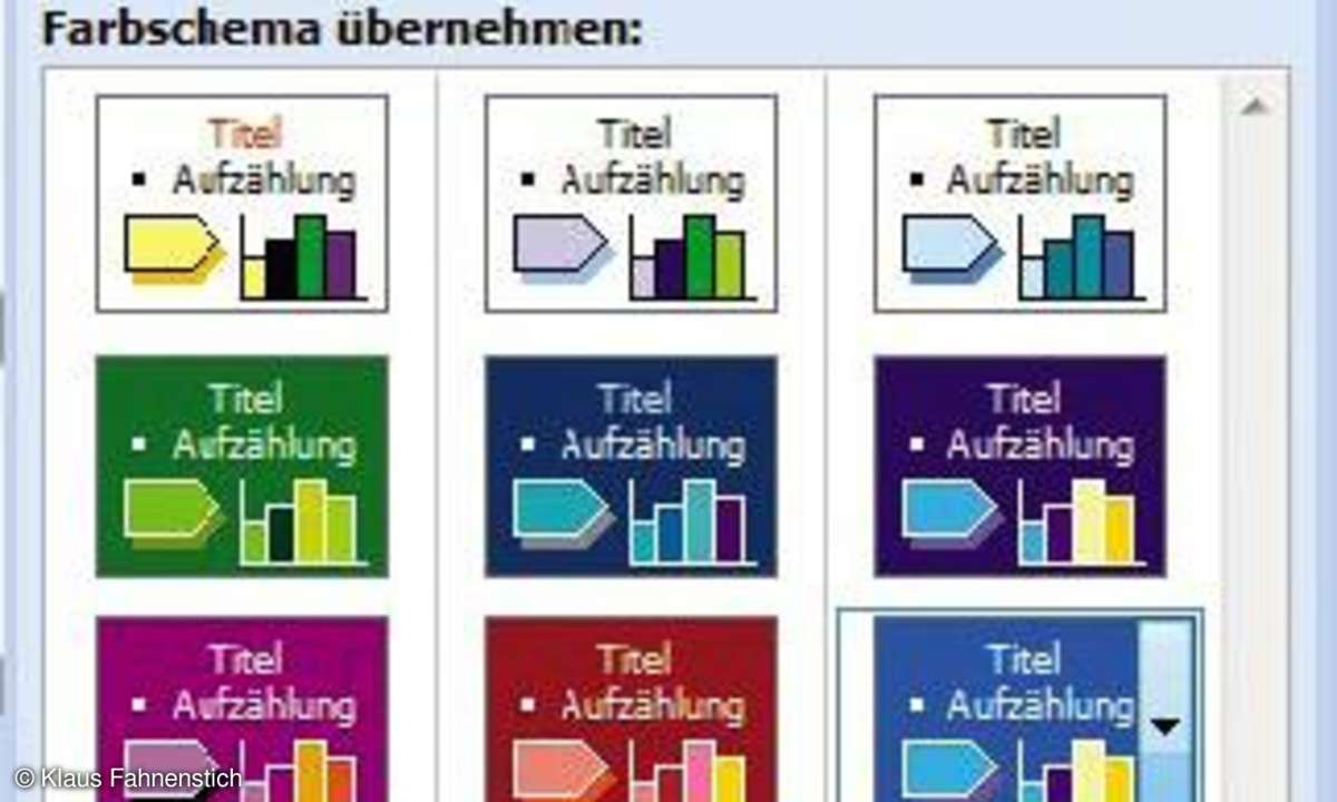 Präsentationen im Profi-Look