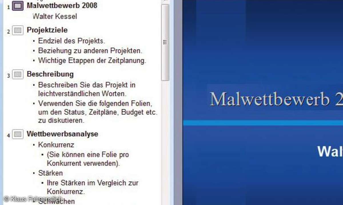 Präsentationen im Profi-Look
