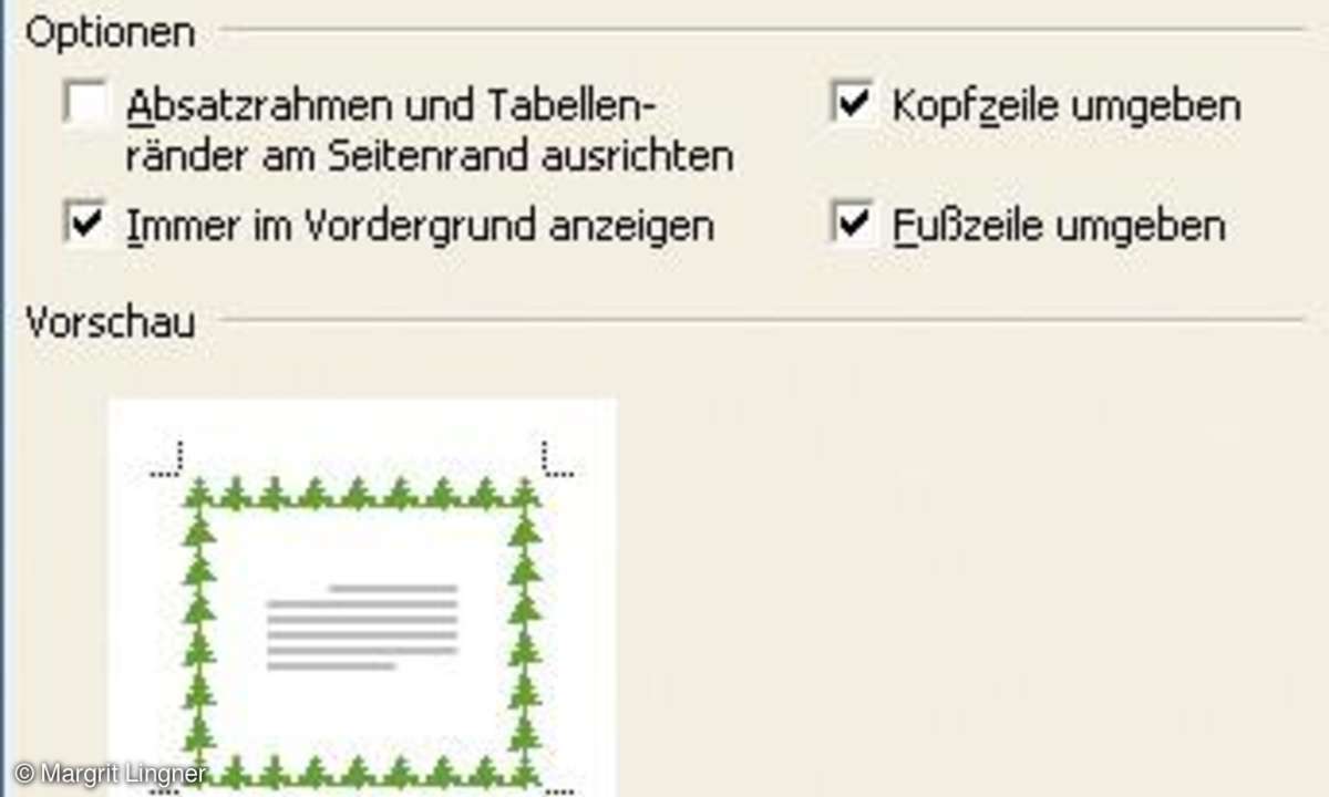 Neujahrsgrüße mit Word