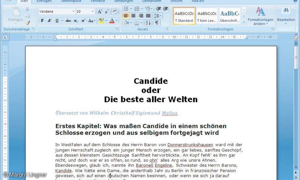 Office 2007: Neue Funktionen in Word