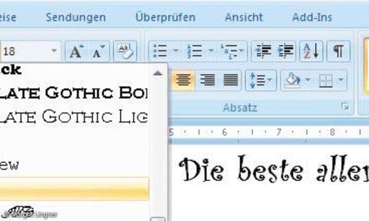 Office 2007: Neue Funktionen in Word
