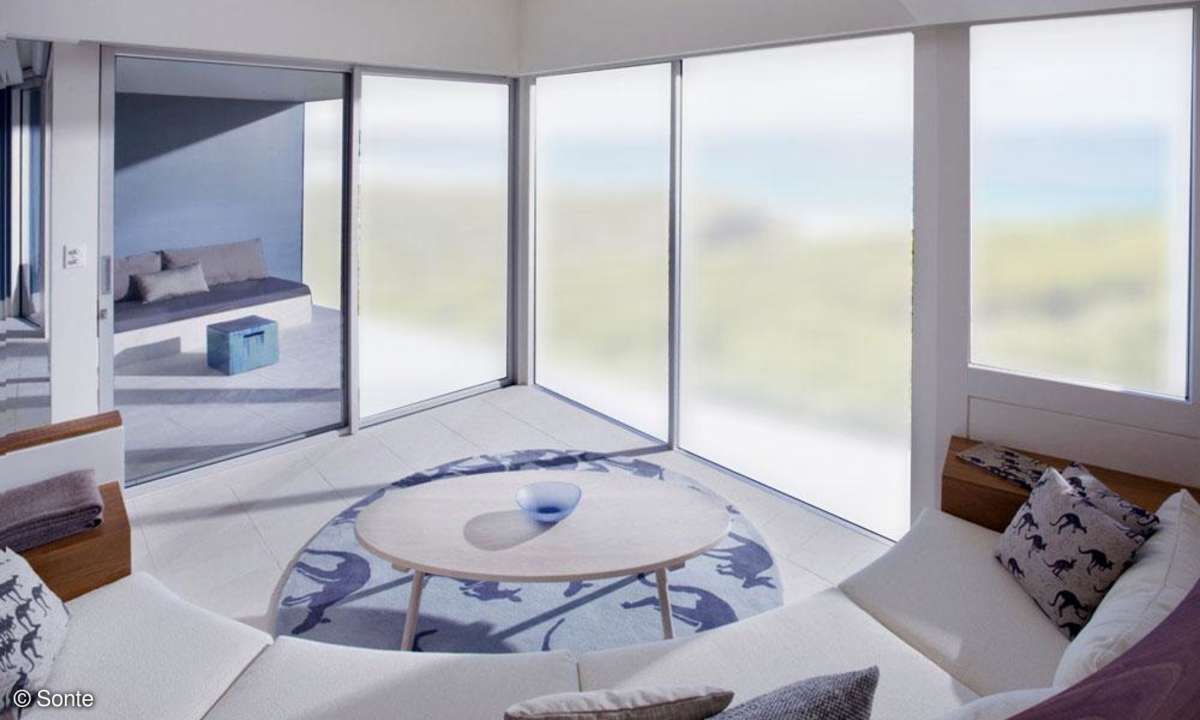 Blickdichte Fenster mit Sonte Film