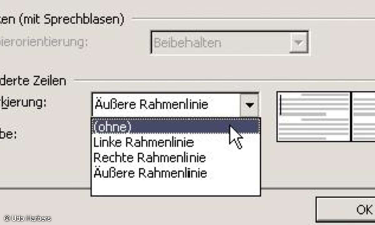 Korrekturen in Word