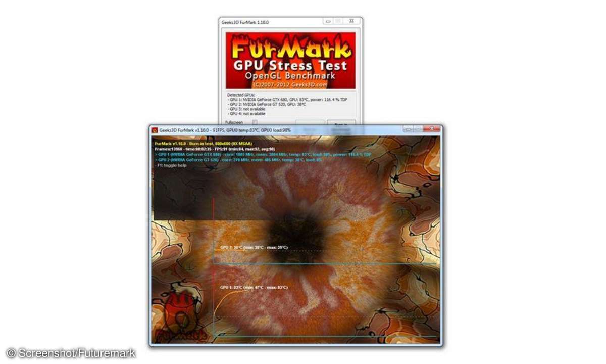 Leistungstest, PC-Benchmark-Tools, Dauertest Futuremark