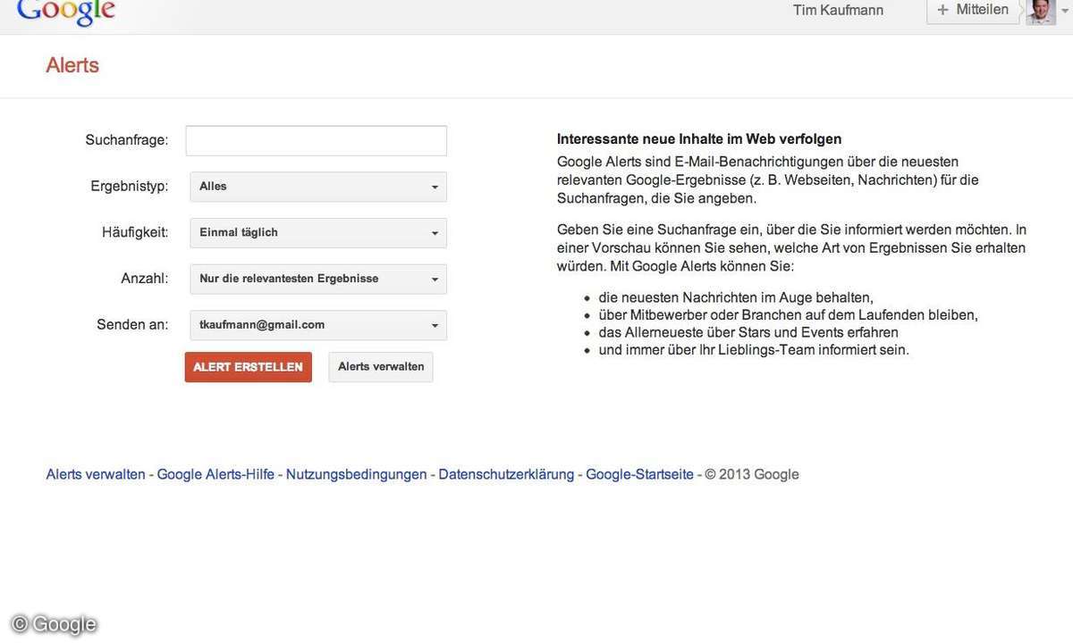 Google Alerts