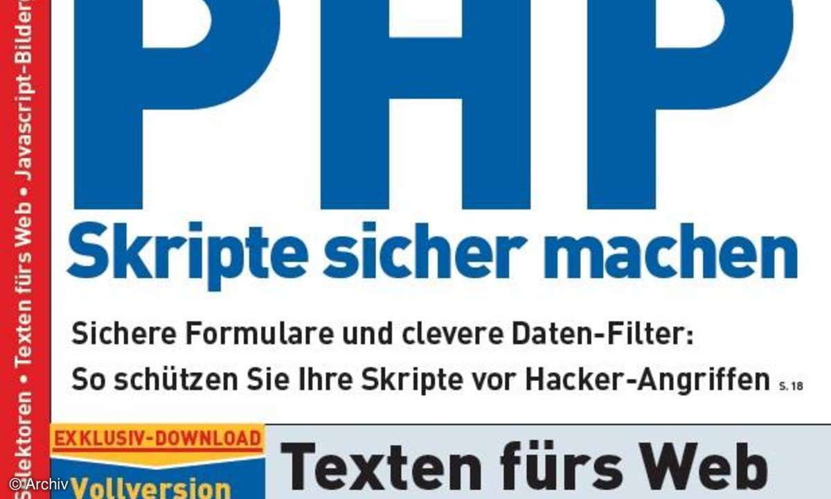 Inhaltsverzeichnis Internet Magazin