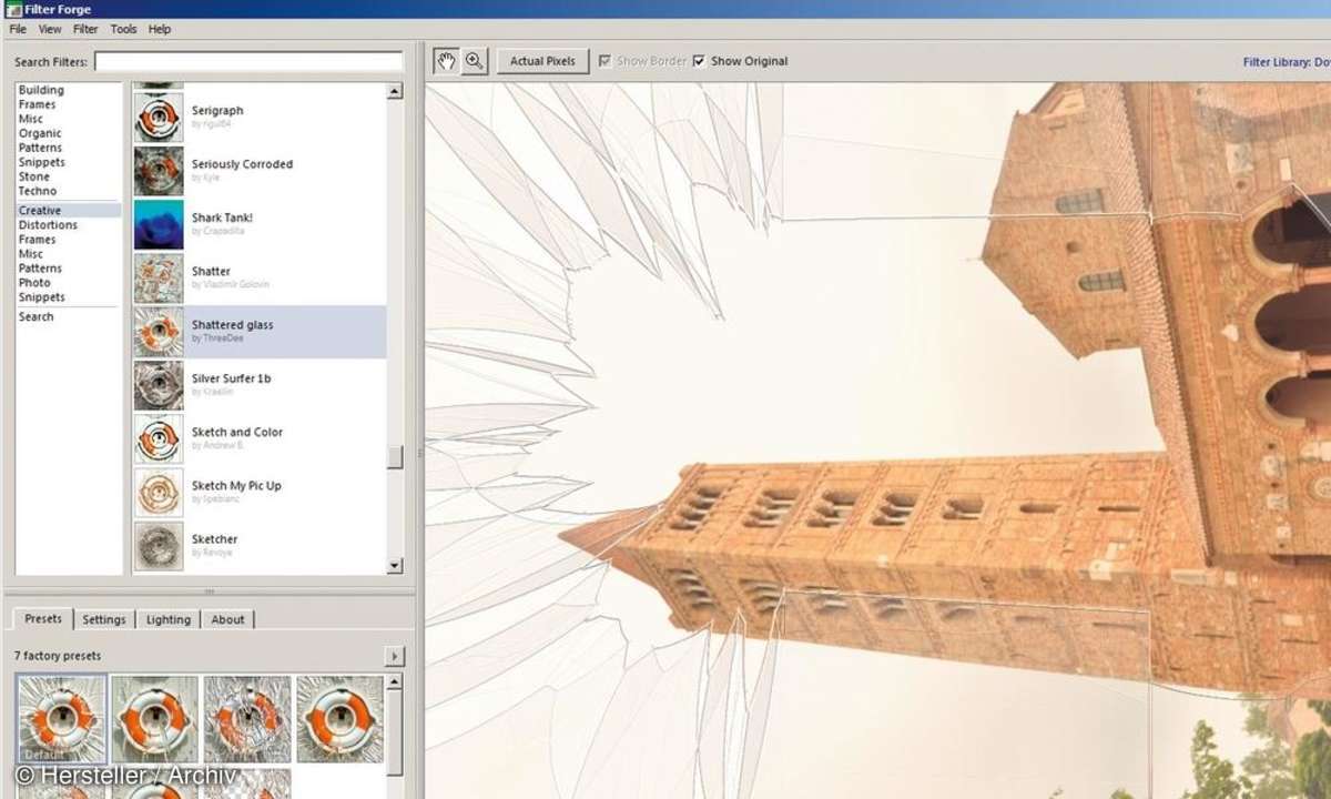 Filter Forge 3.014 Basic Edition im Test.