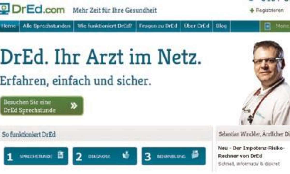 Ärzteteam, Onlinesprechstunde, sprechstunde.ch, dred.com, videosprechstunde