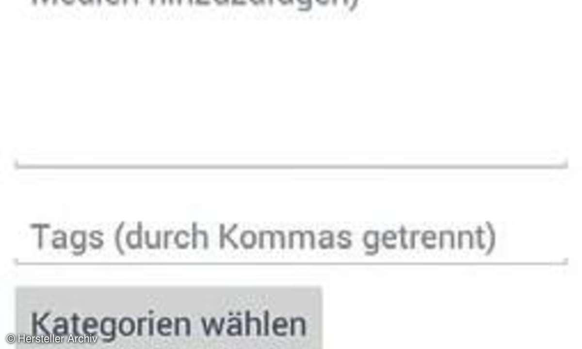 Plug-in von Wordpress