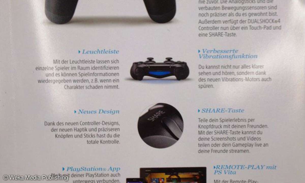 Playstation 4 Prospekt