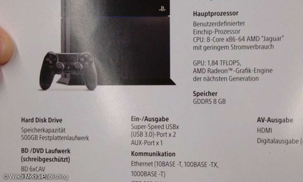 Playstation 4 Prospekt