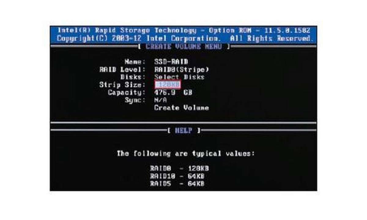 SSD-RAID, Festplatte