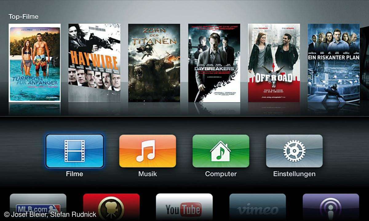 Apple TV Menü