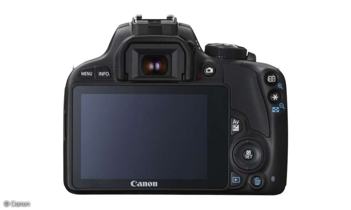 Canon EOS 100D mit 3 Zoll Display