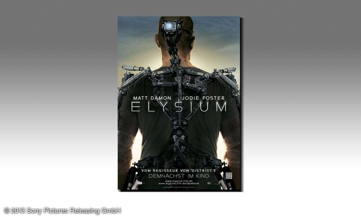 Das Teaser-Plakat zu Elysium.
