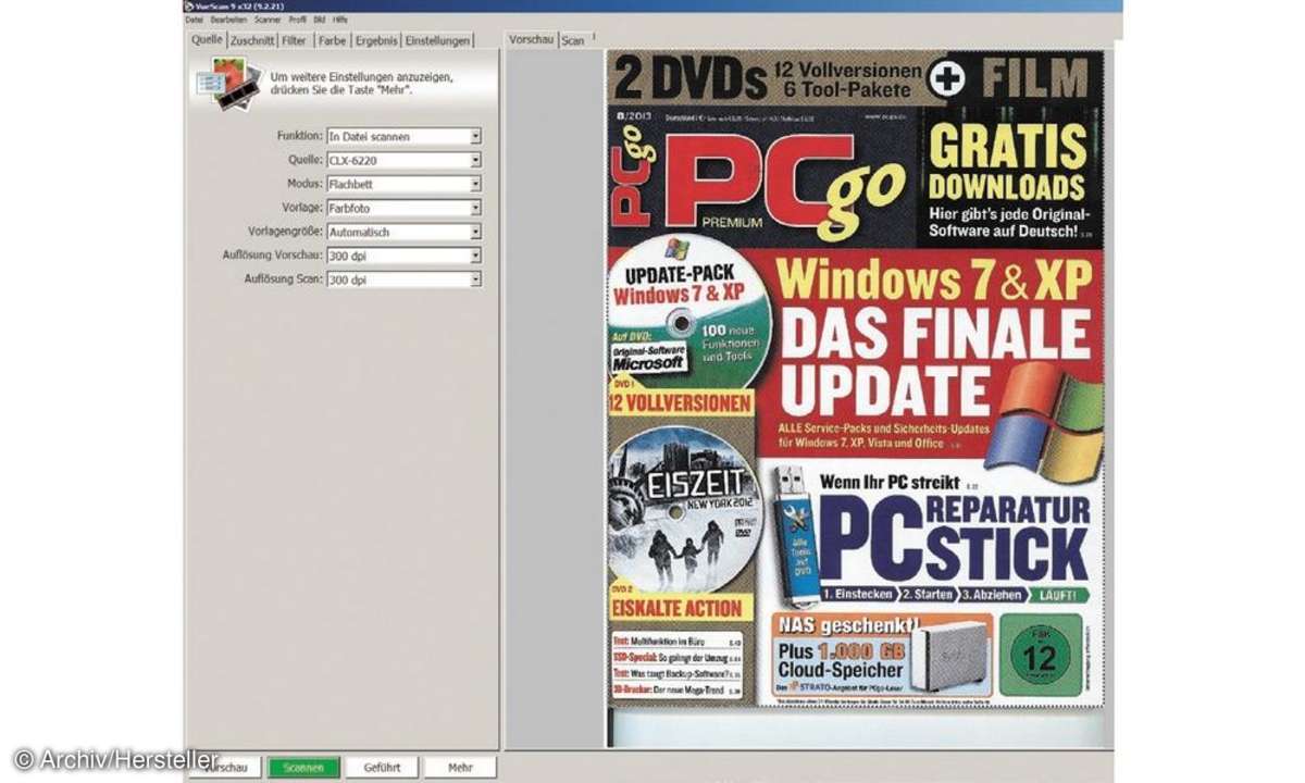 VueScan PCgo