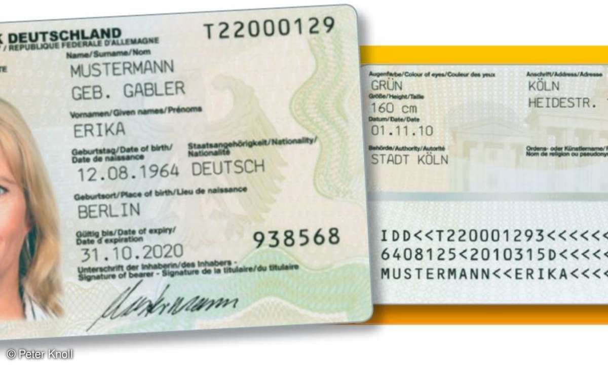 Der E-Perso in Bildern