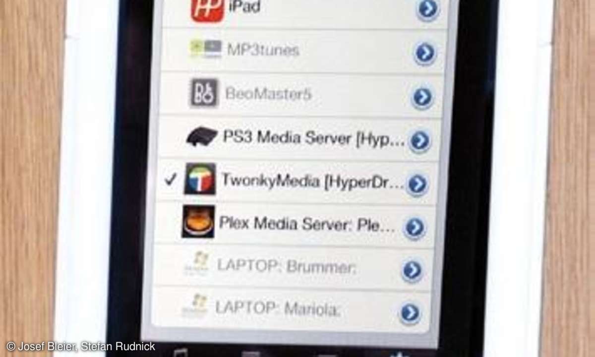 Ipad als Fernbedienung