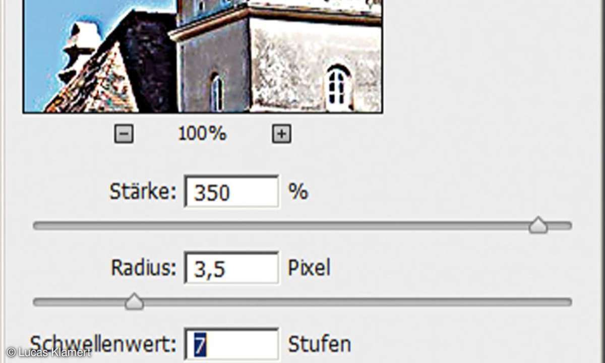 Photoshop - Schwellenwert