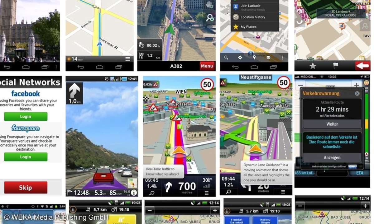 Android: Wir testen, ob eine Gratis-Navi-App genügt oder ob Sie sich lieber eine kostenpflichtige App anschaffen sollten.