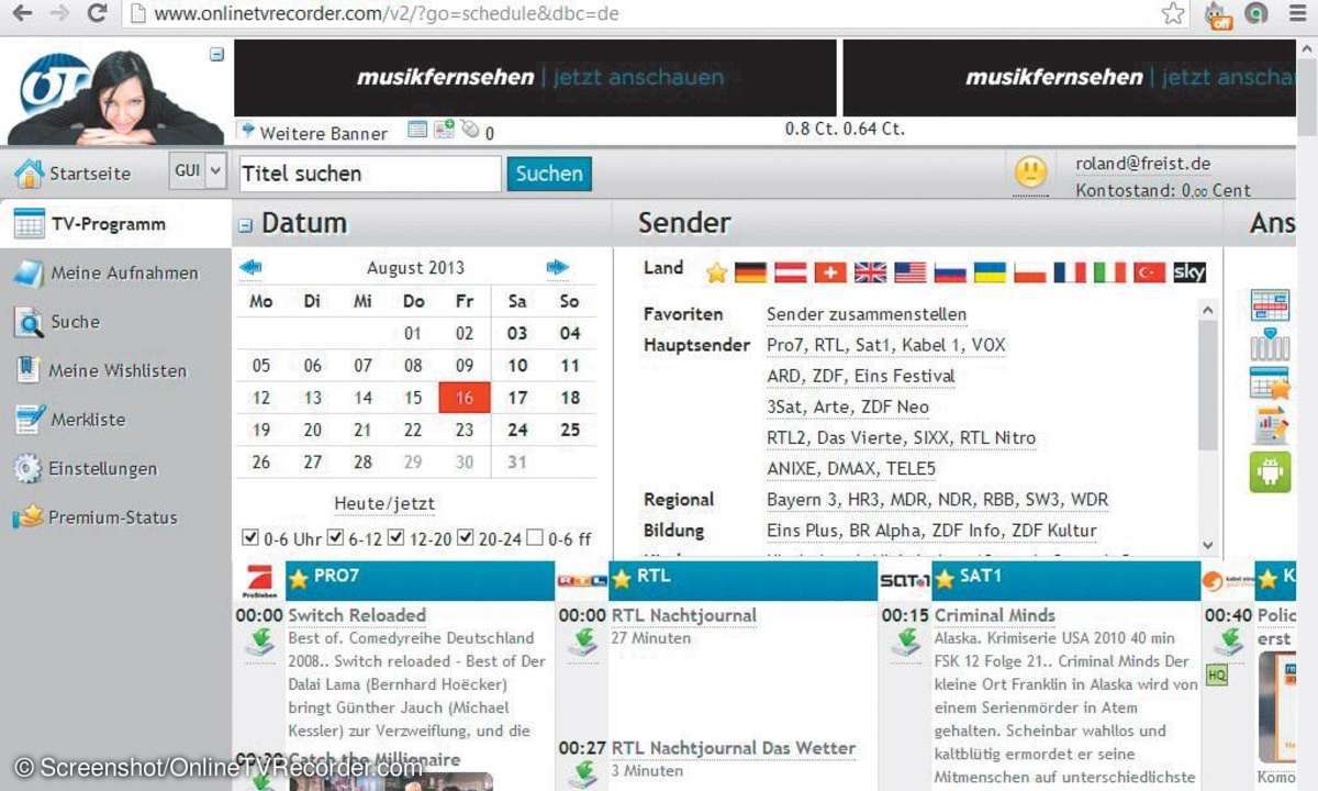 Online-Videorekorder, OnlineTVRecorder.com