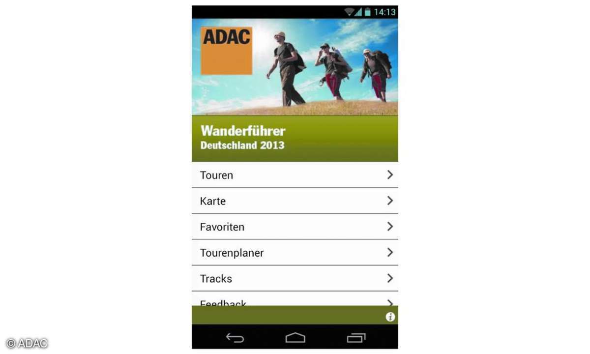 Apps vom ADAC
