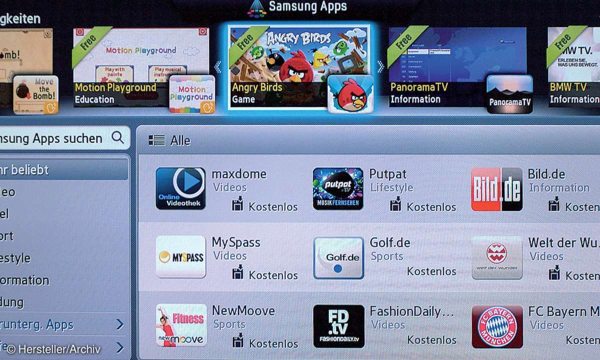 Samsung smart hub, smart-tv, home entertainment