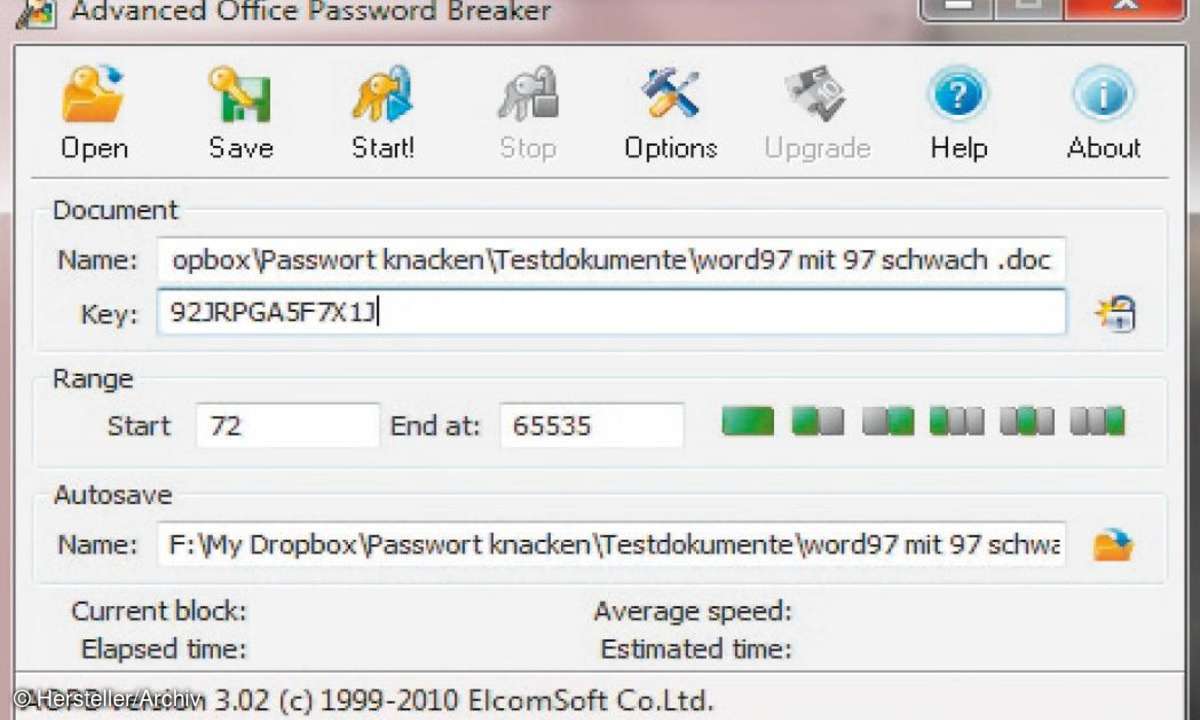 sicherheit, software, tools, office password