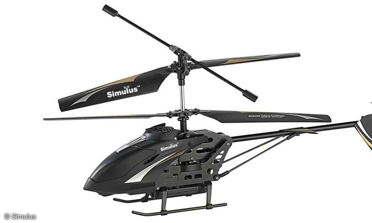 Simulus, Digitalkamera, Helicopter