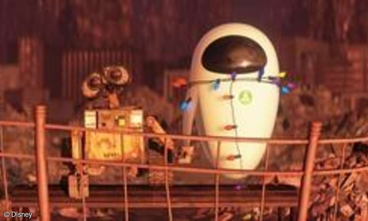 Film-DVD: Wall-E - Der Letzte räumt die Erde auf