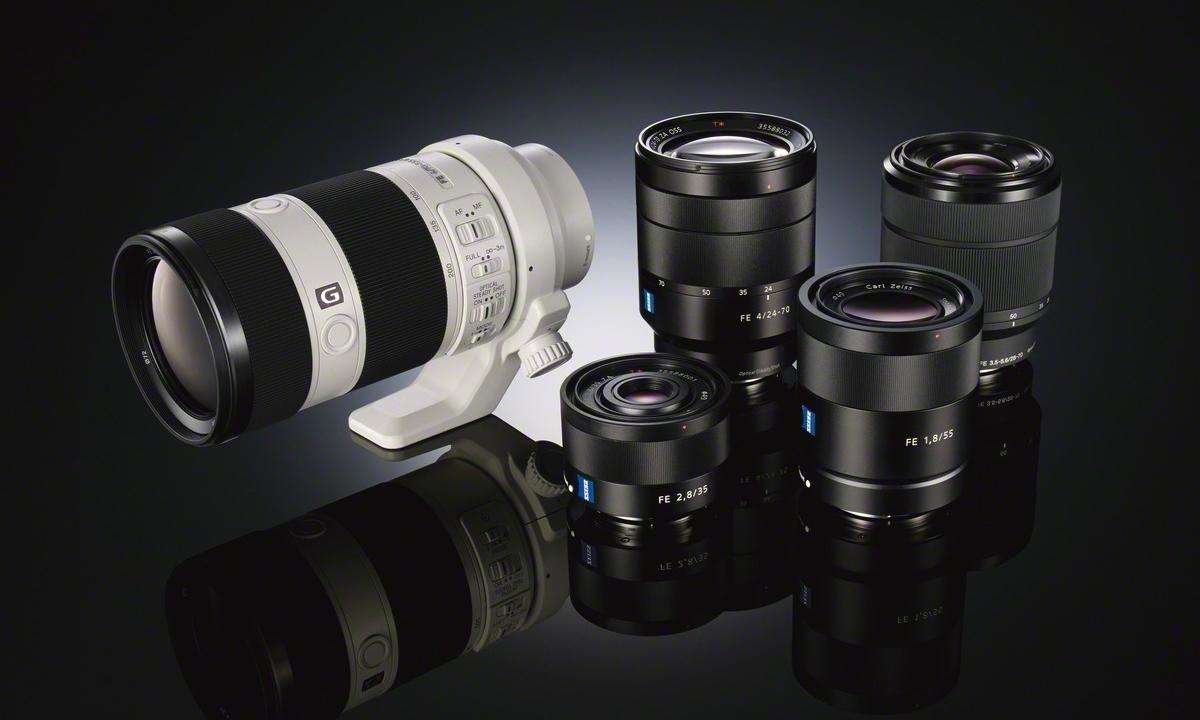Sony FE Mount Objektive Lenses