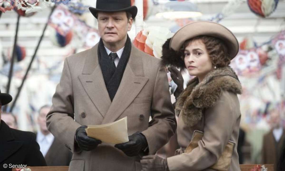 Öffentliche Auftritte sind für den Herzog von York (Colin Firth) eine Qual. Da hilft nicht einmal der Zuspruch seiner Frau Elizabeth (Helena Bonham Carter).