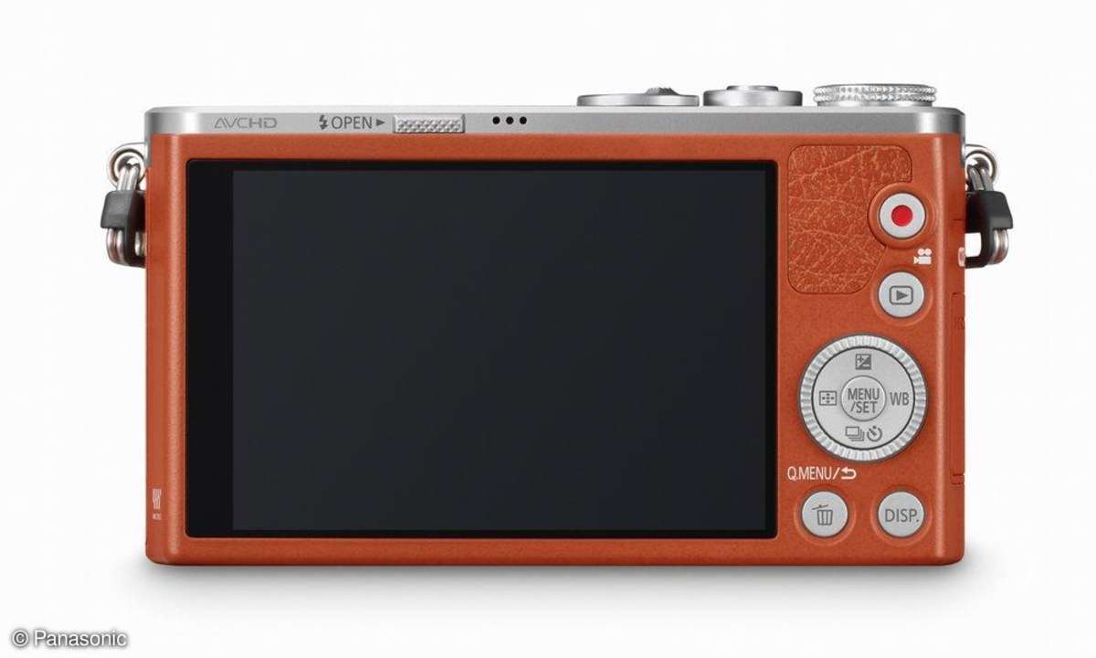 Panasonic Lumix GM1 - braun hinten