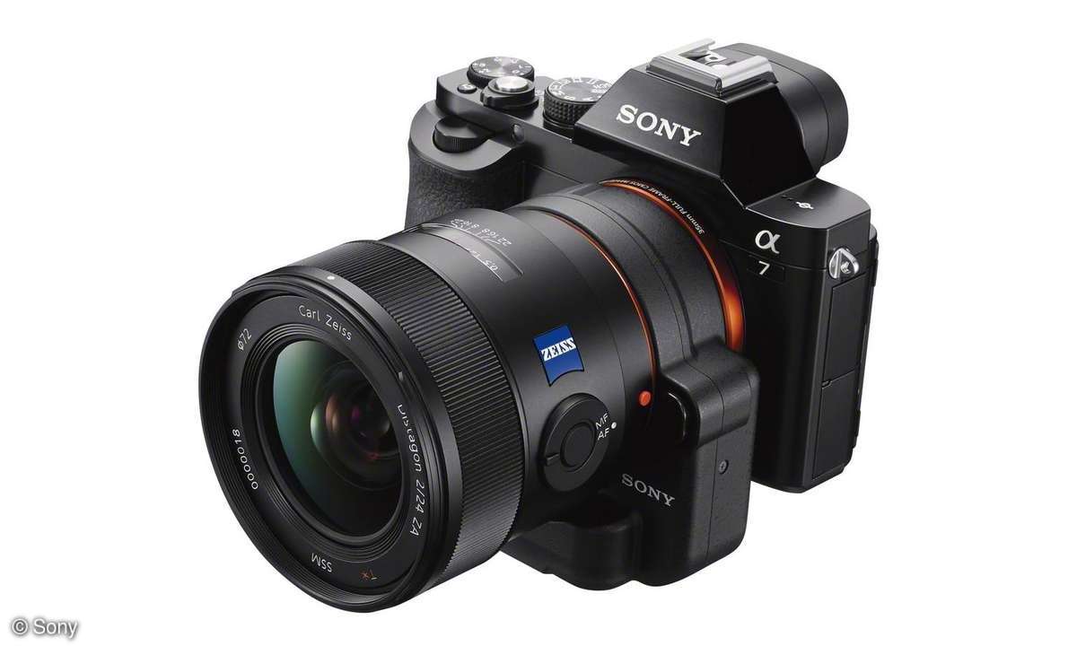 Sony A7 mit SAL24F20