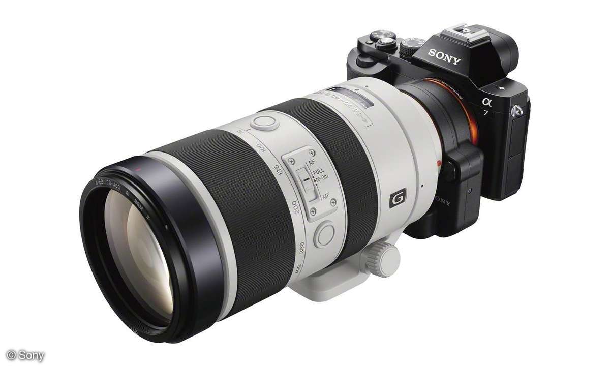 Sony A7 mit SAL70400G2