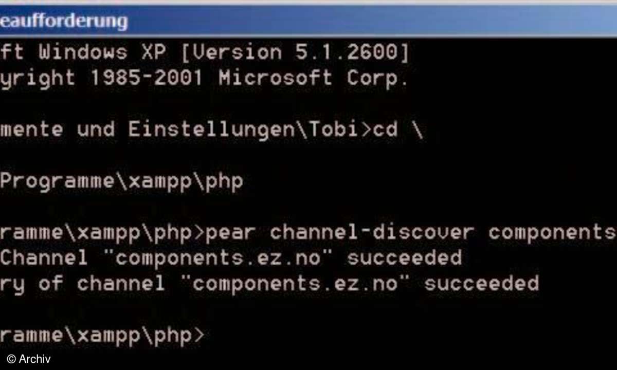 PHP-Frameworks Teil VII - eZ Components
