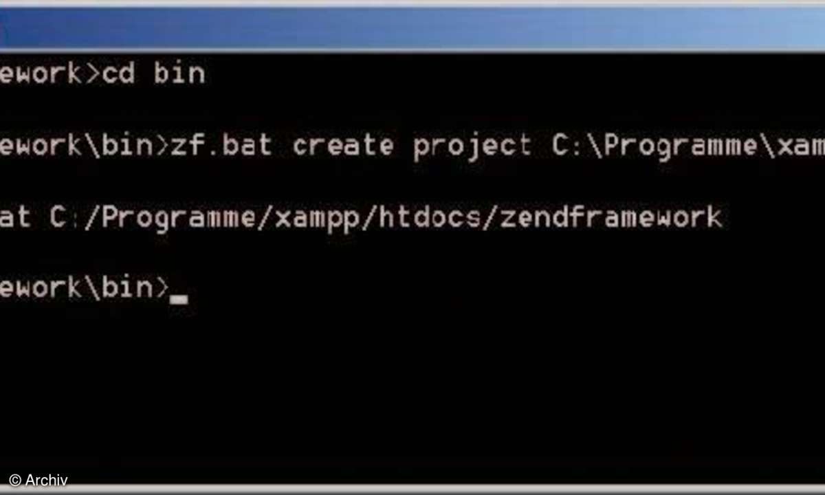 PHP-Frameworks Teil VIII - Zend Framework