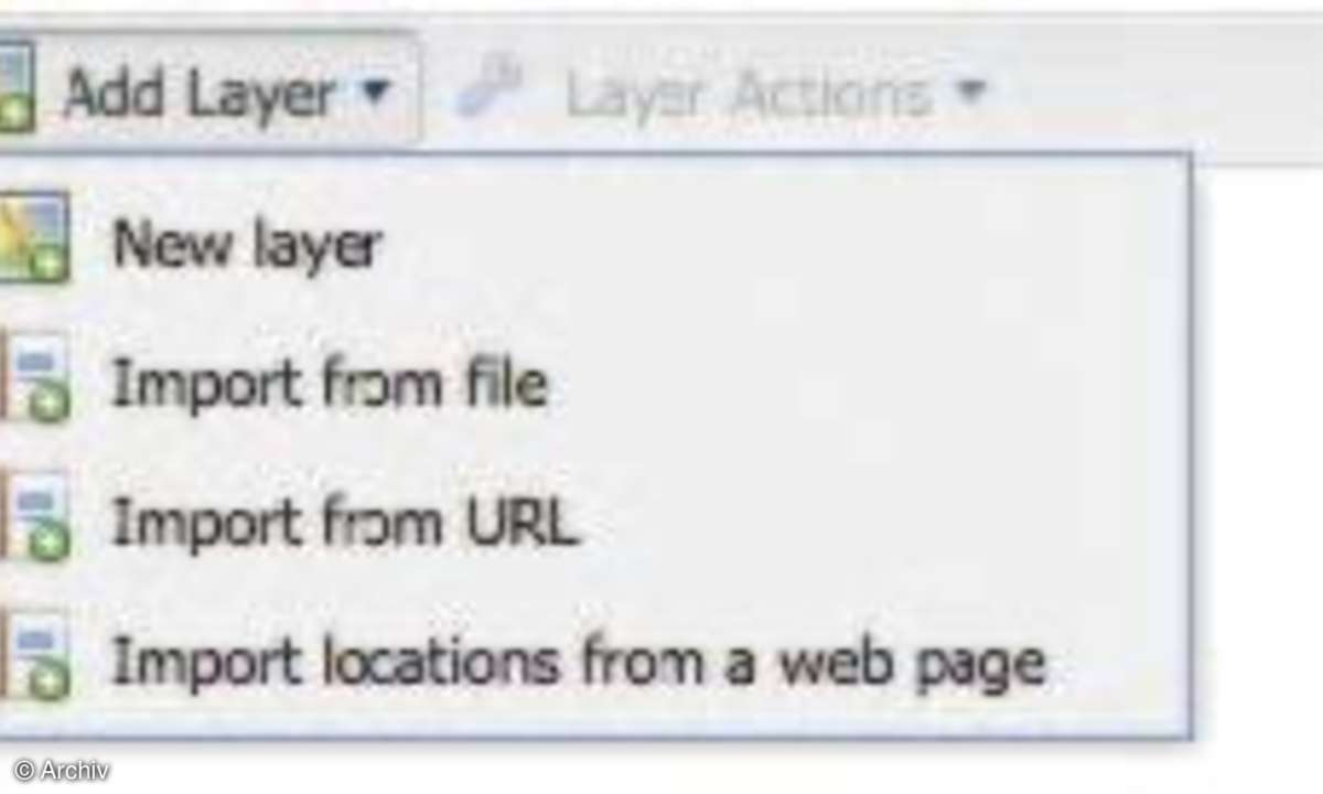 Landkarten-Webservice Mapspread