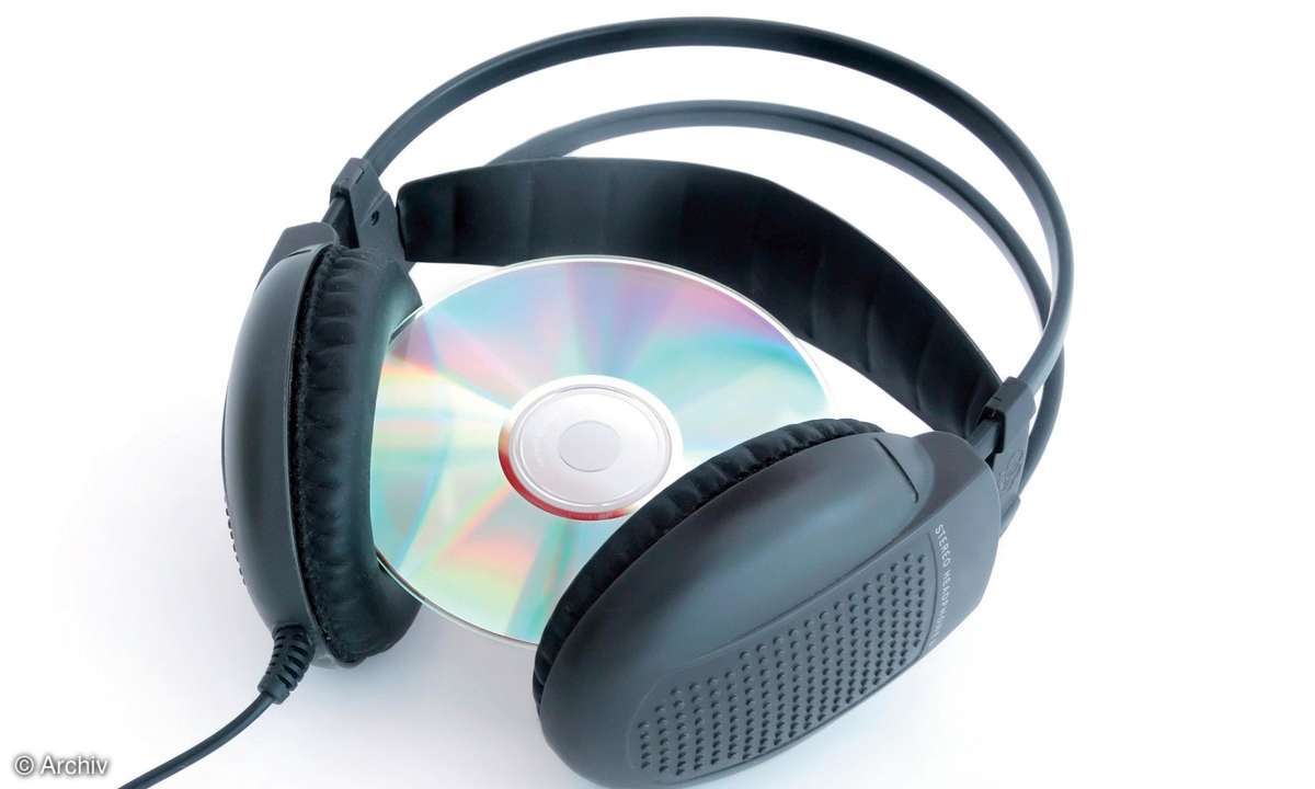 Kopfhörer mit Disc