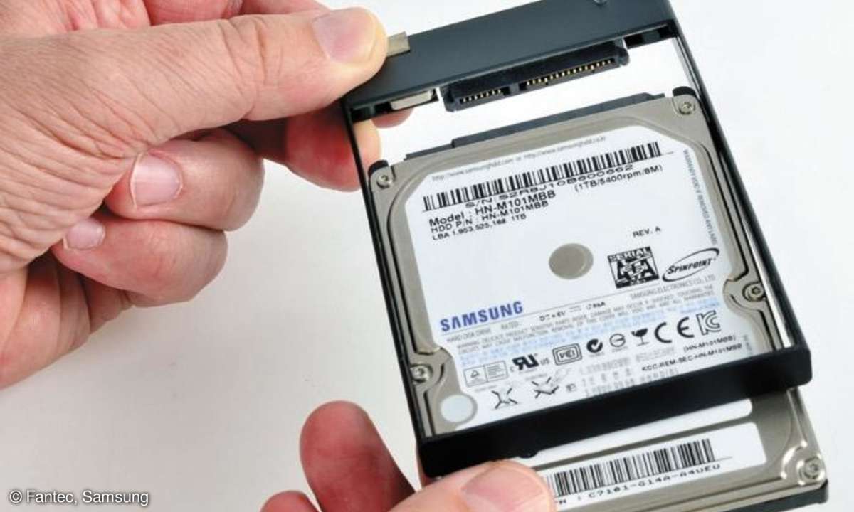 fantec, alurpo u3, gehäuse, externe festplatte, hdd