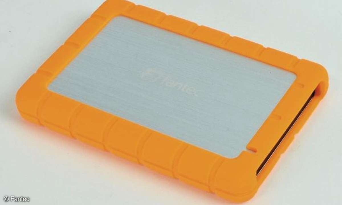 fantec, alurpo u3, gehäuse, externe festplatte, hdd, schutzhülle