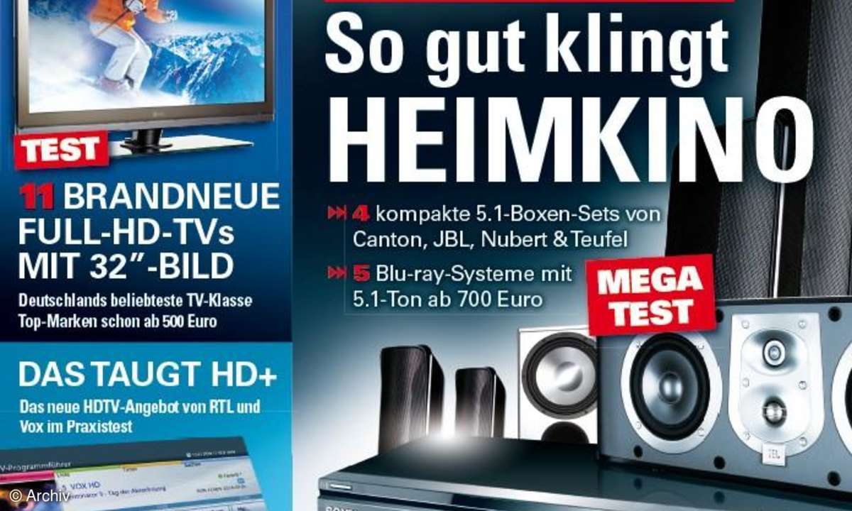 Inhaltsverzeichnis VideoHomevision