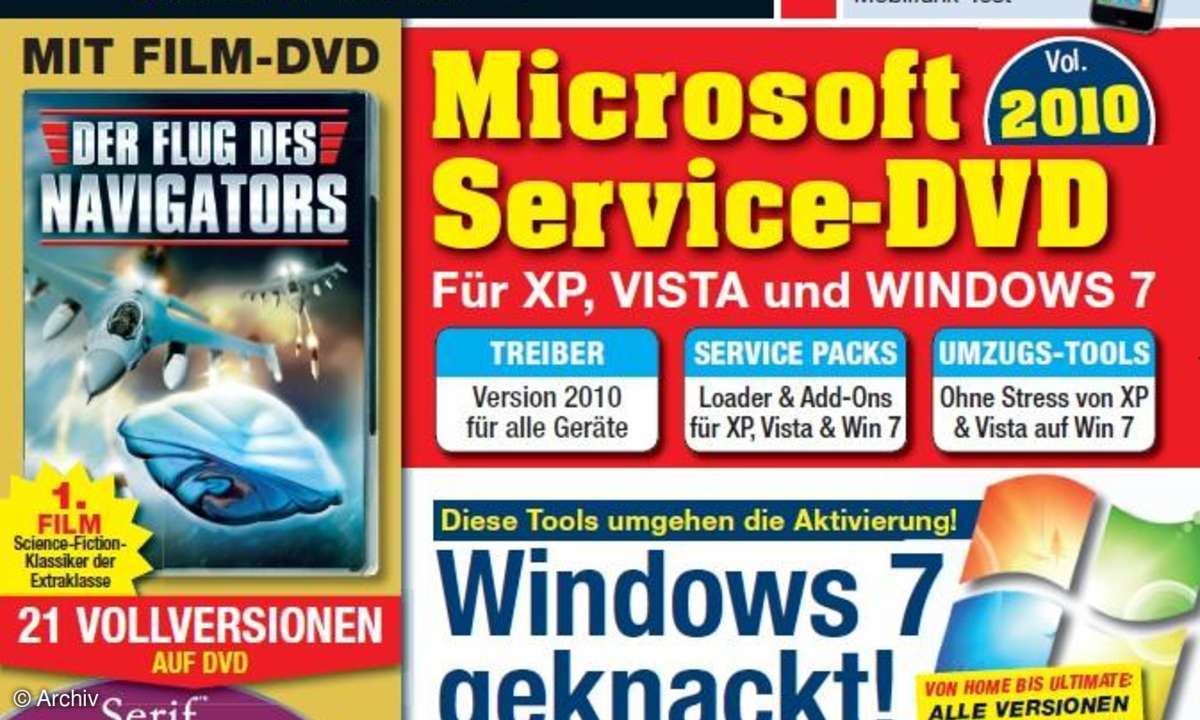Inhaltsverzeichnis PCgo 1/2010