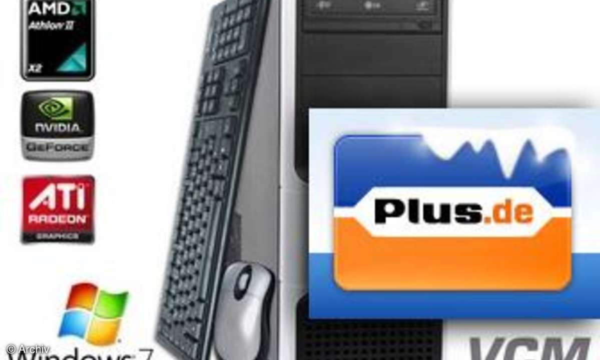 Plus: Lebensmittel-Discounter bietet Online-PC-Konfigurator